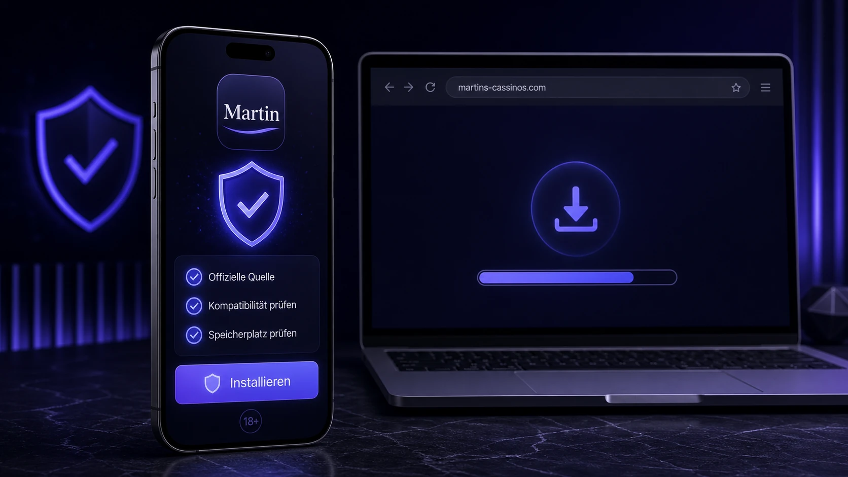 Martin Casino App offiziell installieren