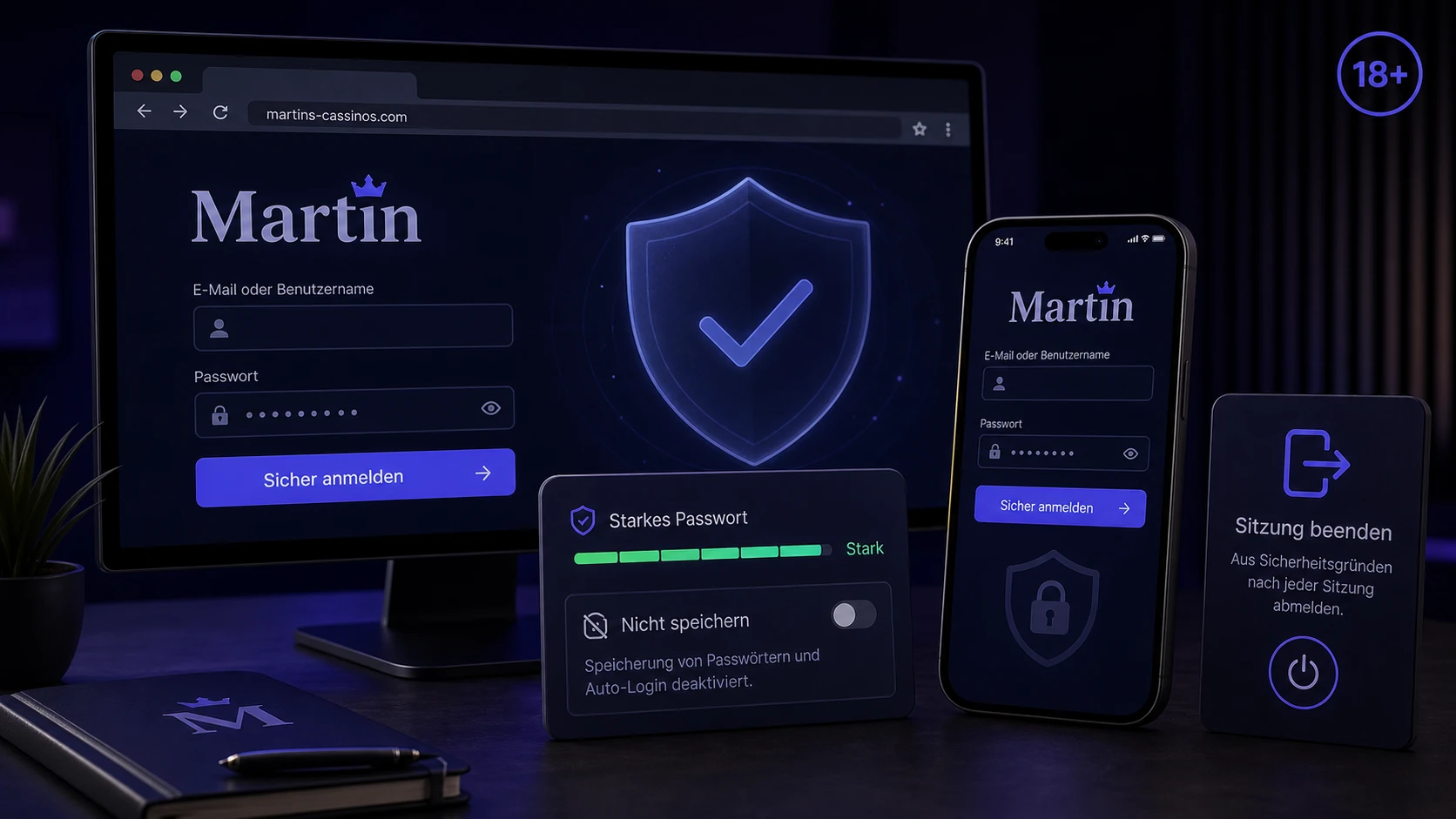 Martin Casino Login sicher nutzen